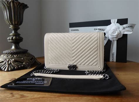 chanel woc boy chevron|chanel quilted wallet on chain.